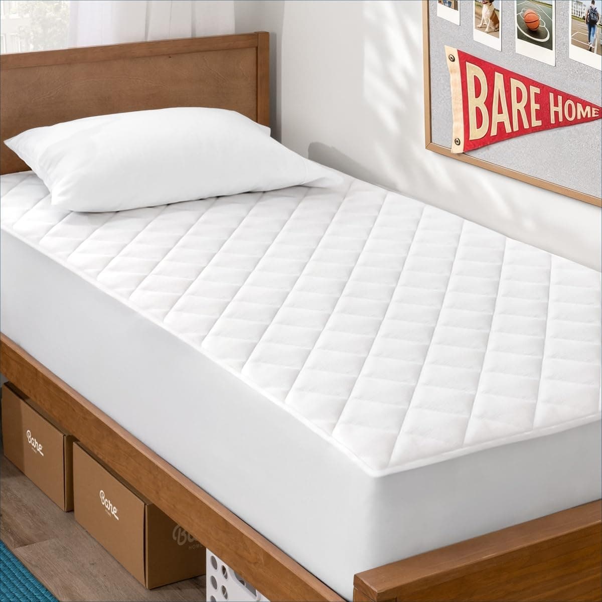 Listing image for Bare Home Quilted Twin XL Mattress Pad
