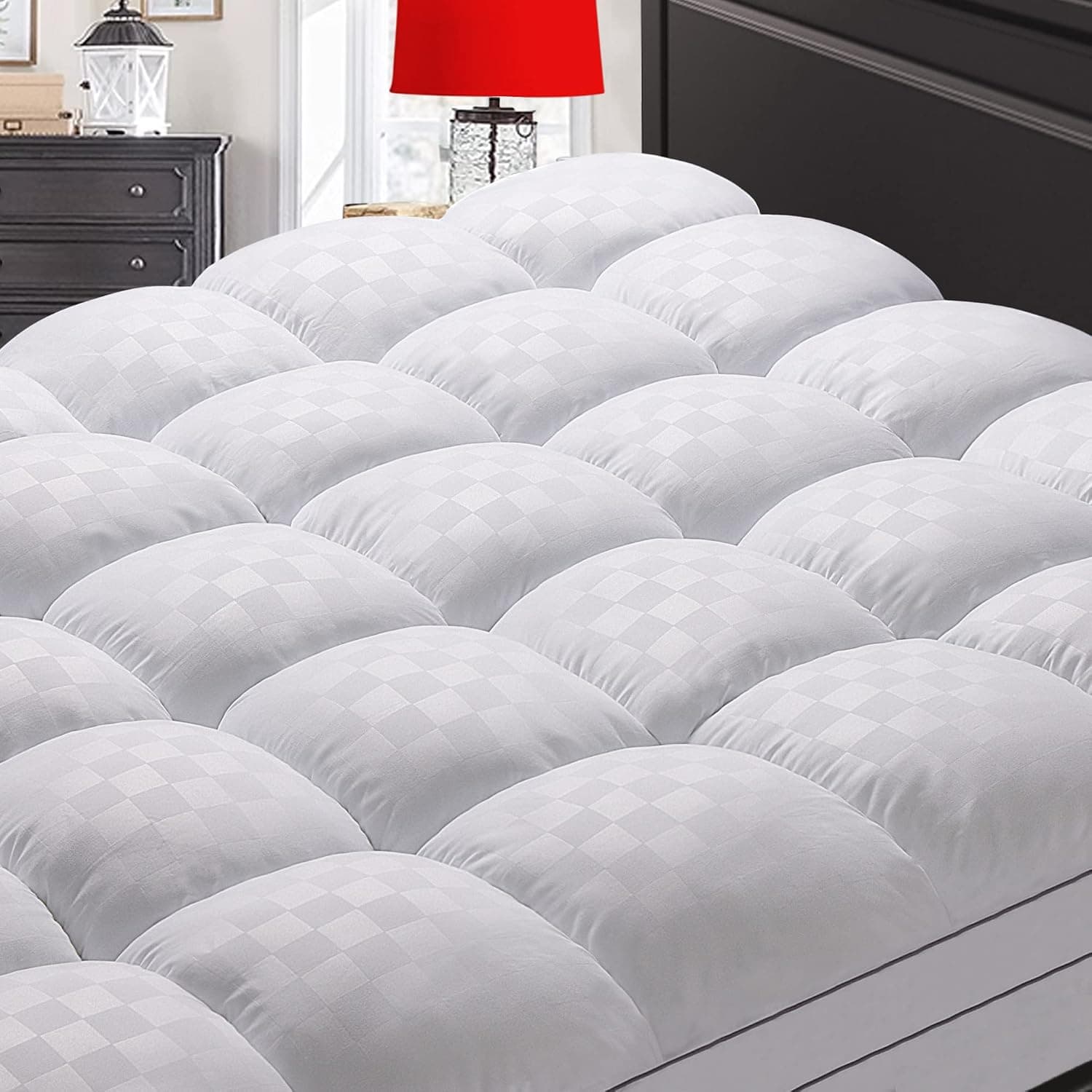 Listing image for SameBed Queen Mattress Topper, Extra Thick Pad Cover