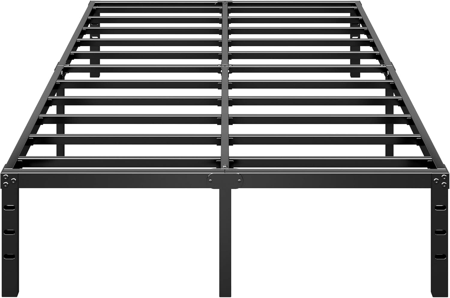 Listing image for HLIPHA Metal Platform Bed Frame, Full, 14 Inch Tall