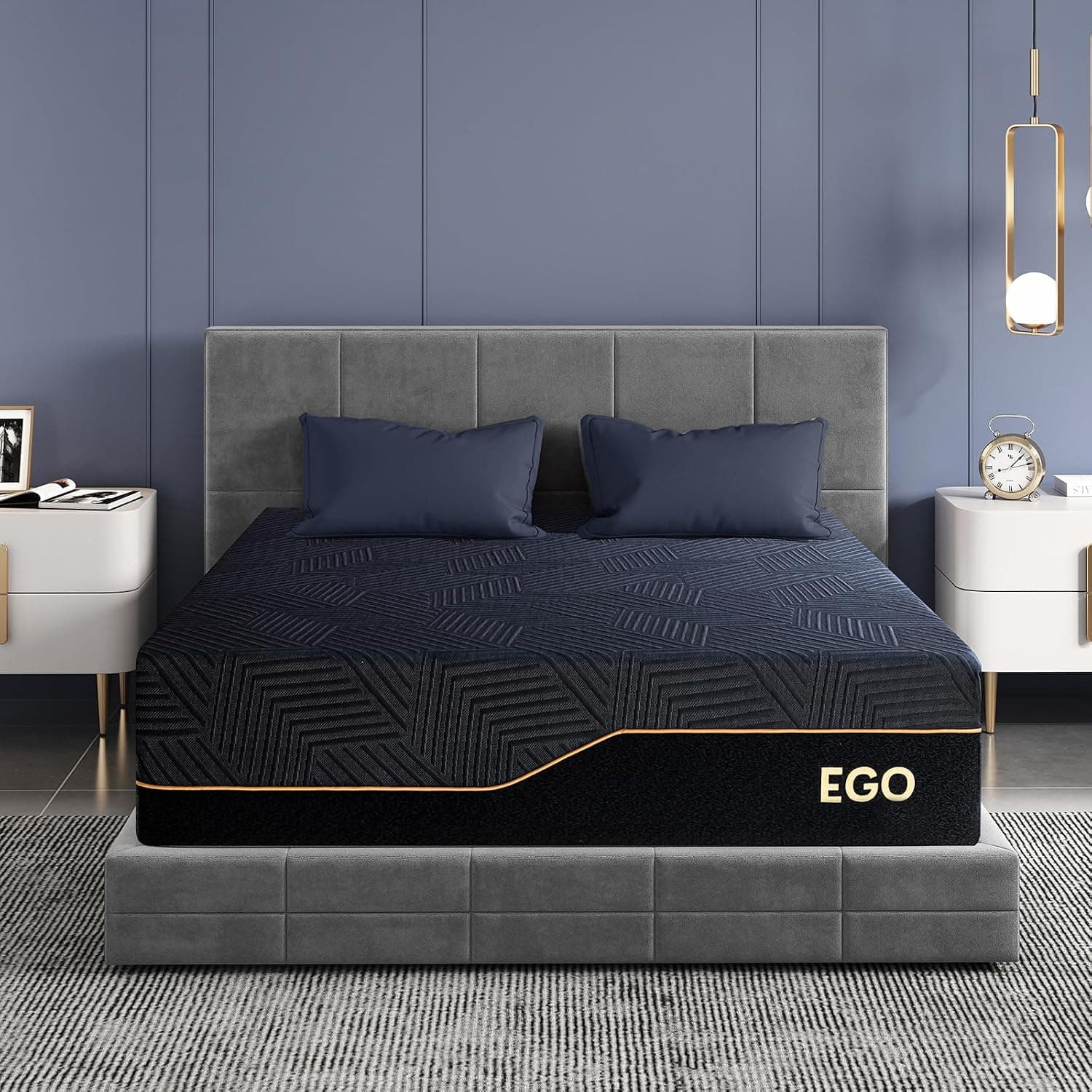 Listing image for EGOHOME King 14 inch Memory Foam Mattress, Medium Firm